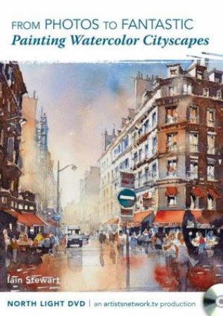 Light in Watercolor - Cityscape Painting by IAIN STEWART