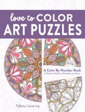 Love To Color Art Puzzles A Color By Number Book