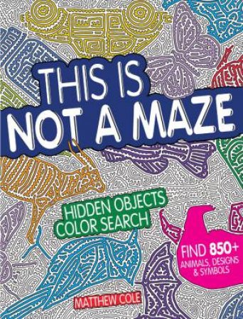 This Is Not A Maze: Hidden Objects Color Search by Matthew Cole