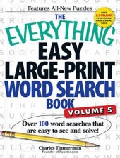 The Everything Easy LargePrint Word Search Book