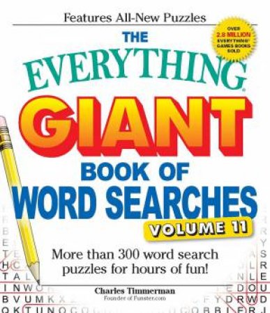 The Everything Giant Book of Word Searches by Charles Timmerman
