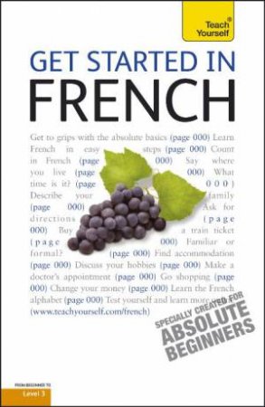 Get Started in French Book/CD Pack: Teach Yourself by Catrine Carpenter
