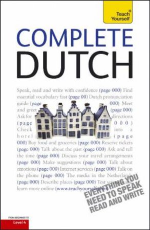 Complete Dutch Audio Support: Teach Yourself by Gerdi Quist & Dennis Strik 