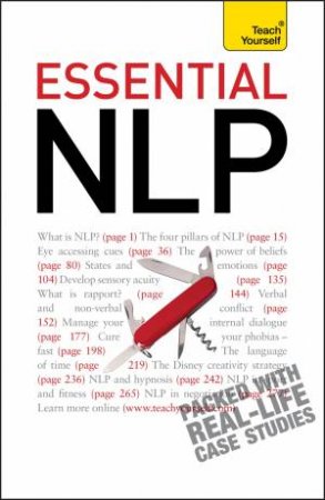 Teach Yourself: Essential NLP by Steve Bavister & Amanda Vickers