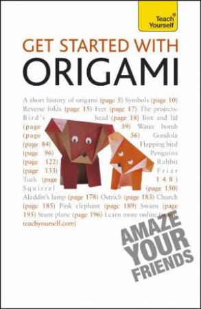 Get Started with Origami: Teach Yourself by Robert Harbin