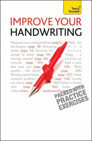 Teach Yourself: Improve Your Handwriting by Rosemary Sassoon & Gunnlaugur Briem