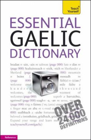 Essential Gaelic Dictionary: Teach Yourself by Boyd Robertson & Ian MacDonald