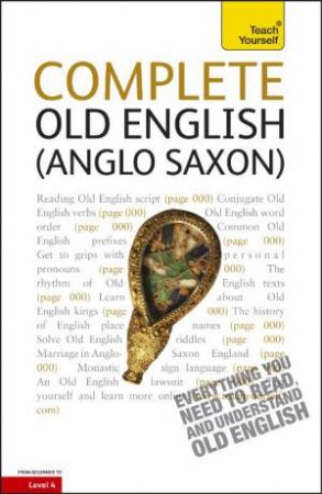 Complete Old English: Teach Yourself by Mark Atherton