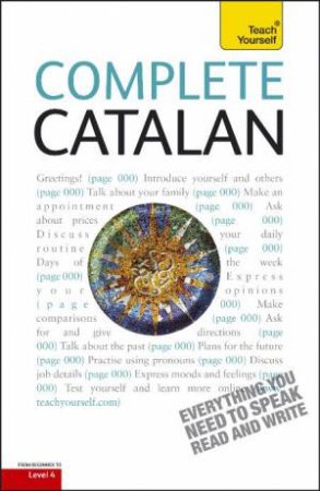 Complete Catalan: Teach Yourself by Anna Gasau & Alan Yates