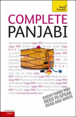 Teach Yourself: Complete Panjabi Book/CD Pack by Surjit Singh Kalra & Navtej Kaur Purewal