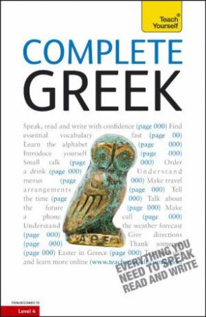 Complete Greek: Teach Yourself by Aristarhos Matsukas