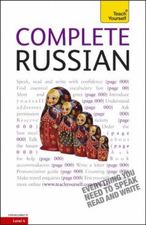 Teach Yourself: Complete Russian plus CD by Daphne West