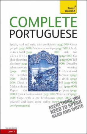 Complete Portuguese Book/CD Pack: Teach Yourself by Manuela Cook
