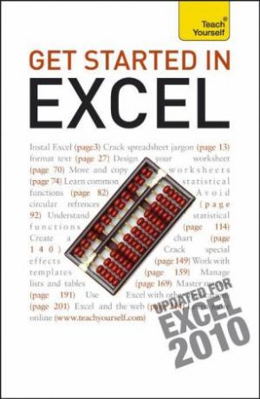 Get Started in Excel: Teach Yourself by Moira Stephen