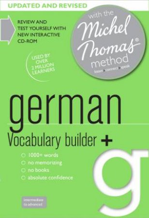 German Vocabulary Builder+ with the Michel Thomas Method by Marion O'Dowd