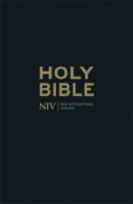 NIV Thinline Black Leather Bible