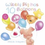 Wibbly Pig has 10 Balloons