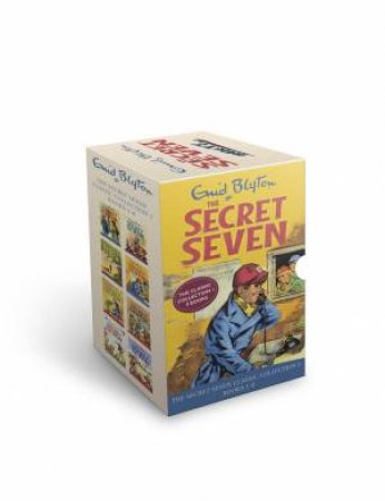Secret Seven Books 1-8 Box Set by Enid Blyton