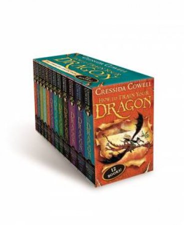 How to Train Your Dragon 12 Copy Rigid Slipcase by Cressida Cowell