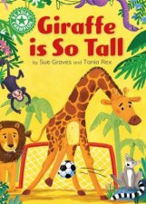 Reading Champion Giraffe is Tall
