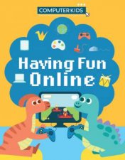 Computer Kids Having Fun Online