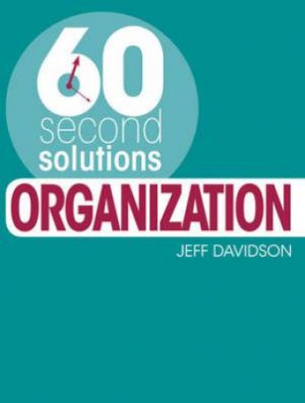 Organization by JEFF DAVIDSON