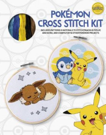 Pokemon Cross Stitch Kit by MARIA DIAZ