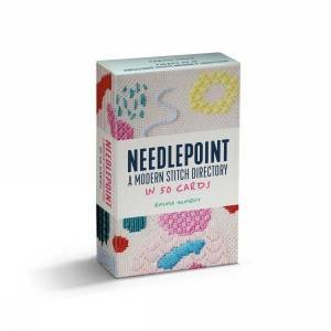 Needlepoint Stitches Card Deck: A Modern Stitch Directory in 50 Cards by EMMA HOMENT