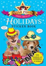 Holidays Sticker Book Star Paws
