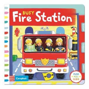 Busy Fire Station by Rebecca Finn