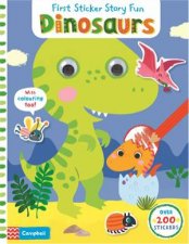 First Sticker Story Fun Dinosaurs