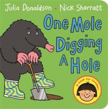 One Mole Digging A Hole