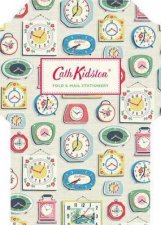 Cath Kidston Clocks Fold and Mail Stationery