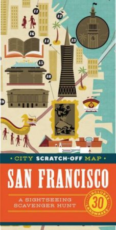 City Scratch-Off Map: San Francisco by Christina Henry de Tessan