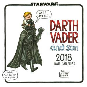 Star Wars Darth Vader and Son 2018 Wall Calendar by Jeffrey Brown