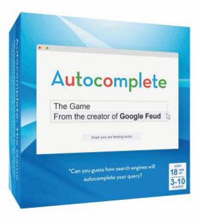 Autocomplete: The Game by Justin Hook