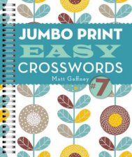 Jumbo Print Easy Crosswords 07