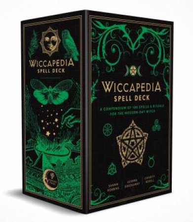 The Wiccapedia Spell Deck by Leanna Greenaway & Shawn Robbins & Charity Bedell