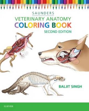 Veterinary Anatomy Coloring Book by Baljit Singh