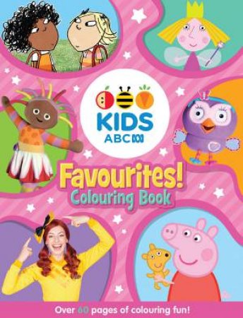 ABC KIDS Favourites! Colouring Book (Pink) by Various 