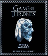 Game Of Thrones Mask And Wall Mount  White Walker