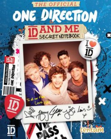 The Official One Direction and Me Secret Notebook by Various 