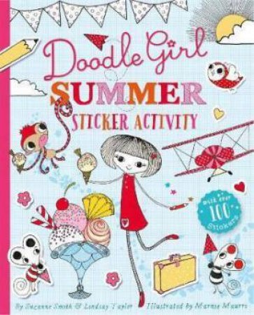 Doodle Girl Summer Sticker Activity by Lindsay Taylor & Su Smith