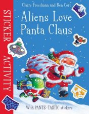 Aliens Love Panta Claus Sticker Activity