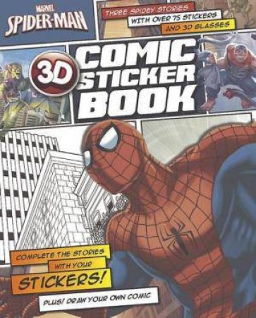 Marvel Spiderman 3D Comic Sticker Book by Various