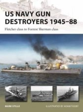 US Navy Gun Destroyers 194588