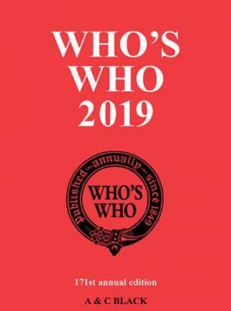 Who's Who 2019 by Who's Who