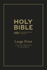 NIV Large Print Single Column Deluxe Reference Bible