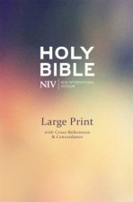 NIV Large Print Single Column Deluxe Reference Bible