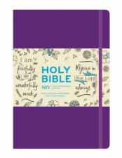 NIV Purple SingleColumn Journalling Bible
